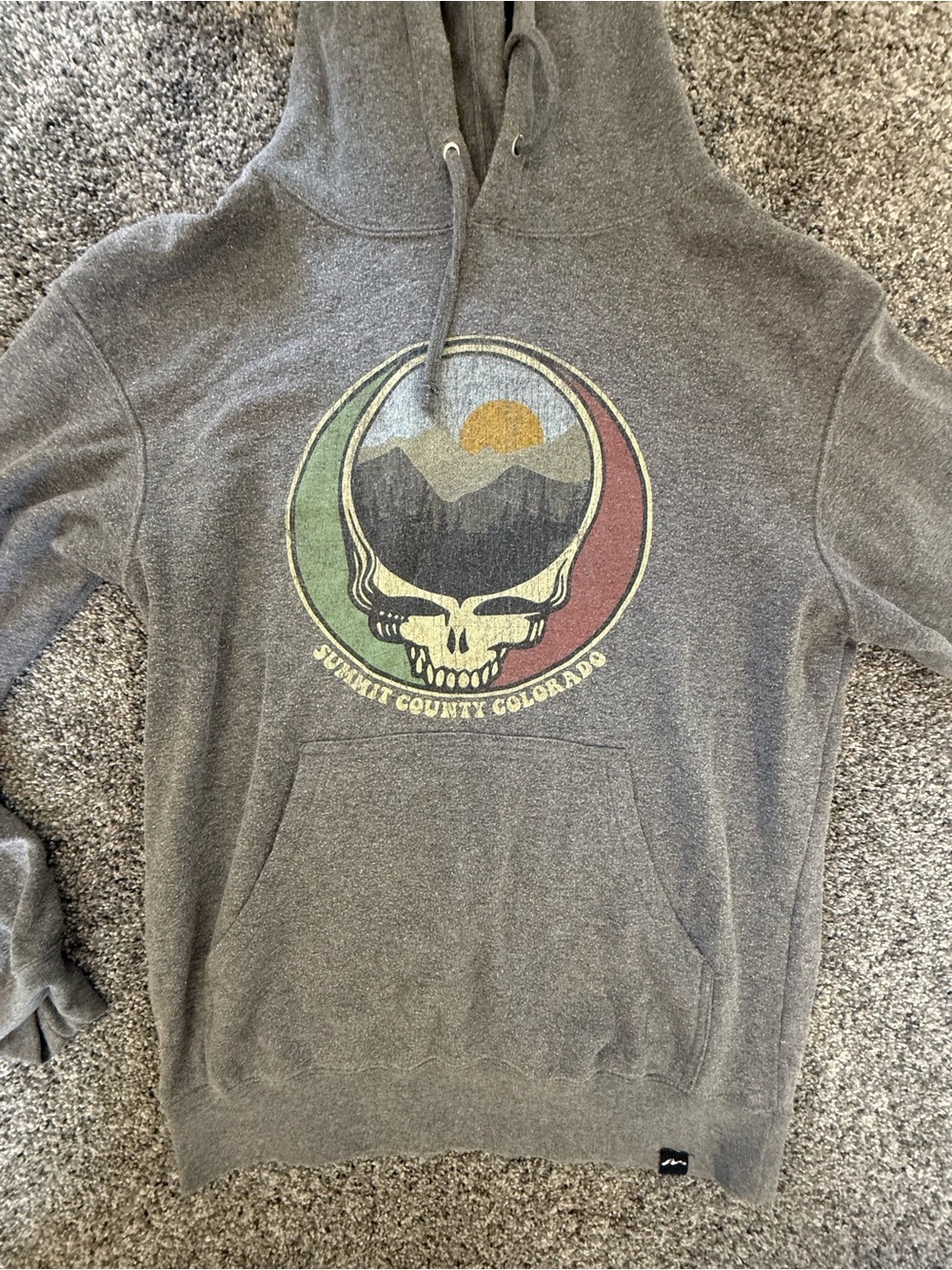 Techstyles Grateful Dead "Summit County Colorado" hoodie
